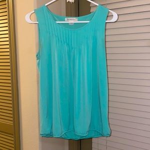 Silky sleeveless blouse